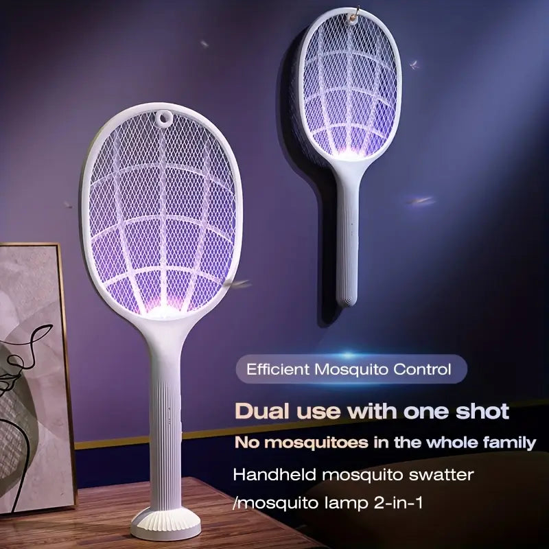 Raquette Anti-Moustique Électrique UV