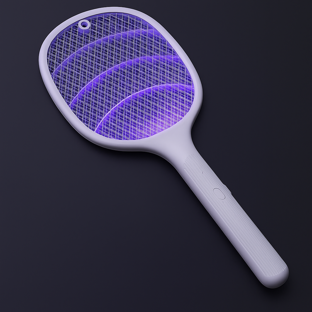 Raquette Anti-Moustique Électrique UV